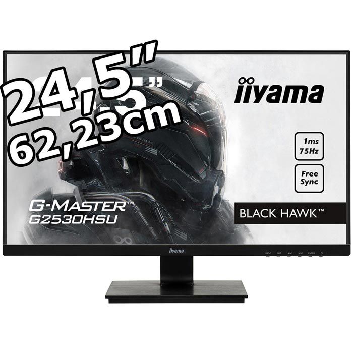 Монитор iiyama g master g2530hsu b1 обзор