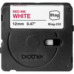 Produktbild für Schriftband Brother Btag-232, 12mm