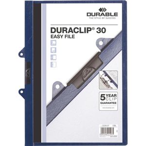 Cliphefter Durable 2229-07 Duraclip Easy File, A4