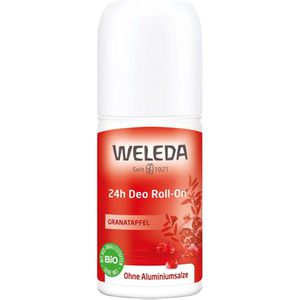 Produktbild für Deodorant Weleda Bio Granatapfel, Naturkosmetik, Roller