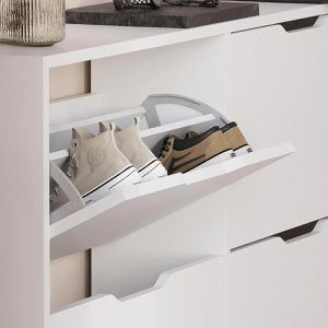 Produktbild für Schuhschrank Vicco Luca, weiß