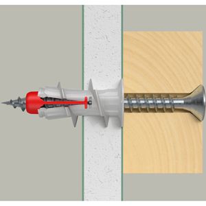 Produktbild für Schrauben-Dübel-Set Fischer 545684, DuoBlade S