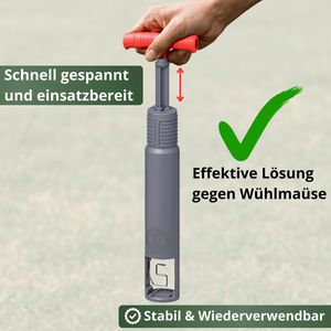 Produktbild für Wühlmausfalle Webbomb V1 6752, Kolbenfalle