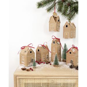 Produktbild für Adventskalender Folia 9385, Hygge Dorf
