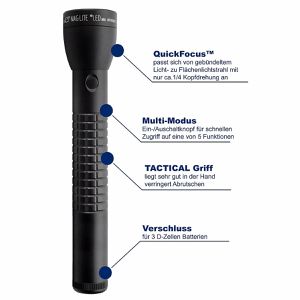 Produktbild für Taschenlampe Maglite ML300LX, LED, mit Batterie