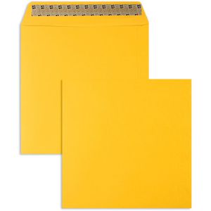 Produktbild für Briefumschläge Blanke gelb, quadratisch