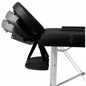 Produktbild für Massageliege vidaXL Massagetisch, aus Aluminium, mit Armlehnen