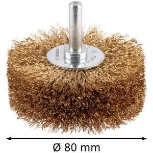 Produktbild für Drahtbürste Bosch 2608622130, Scheibenbürste Ø 80mm