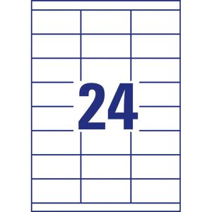 Produktbild für Universaletiketten Zweckform 3664, weiß