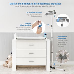 Produktbild für Heizstrahler reer EasyHeat Flex, indoor