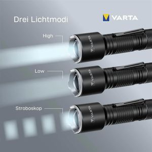 Produktbild für Taschenlampe Varta Light F30 Pro LED, mit Batterie
