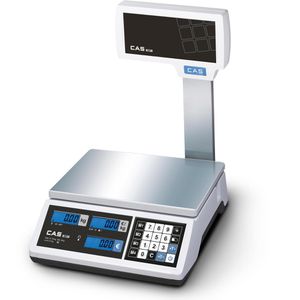 Produktbild für Digitalwaage CAS ERJ-30P, Ladenwaage, geeicht