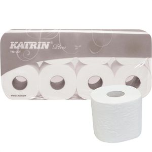 Produktbild für Toilettenpapier Katrin Plus Toilet 250 Long 104872
