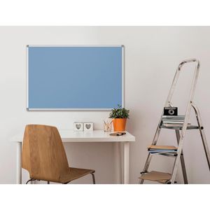 Produktbild für Pinnwand Maul MAULstandard 64450 Textil, hellblau