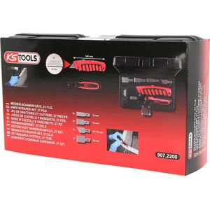 Produktbild für Farbschaber KS-Tools 907.2200 Set, mit 2K-Griff