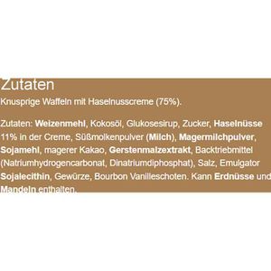 Produktbild für Waffeln Loacker Classic Napolitaner, Waffelschnitte