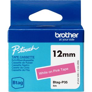 Produktbild für Schriftband Brother Btag-P35, 12mm