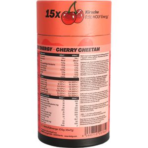 Produktbild für Getränkepulver Holy Energy Cherry Cheetah, Kirsche