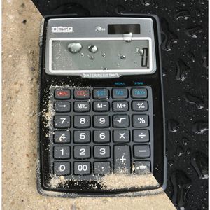 Produktbild für Taschenrechner DESQ Heavy Duty Large 33000, MwSt-Berechnung