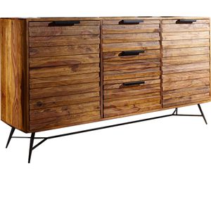 Sideboard Wohnling Nishan WL5.582, aus Massivholz, sheesham