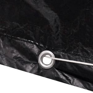 Produktbild für Gartenmöbel-Abdeckung vidaXL 41645, schwarz