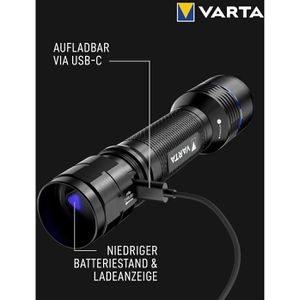 Produktbild für Taschenlampe Varta Night Cutter F20R LED, aufladbar
