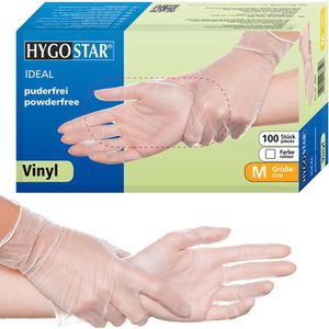 Einmalhandschuhe Franz-Mensch Ideal, transparent, 100 Stück