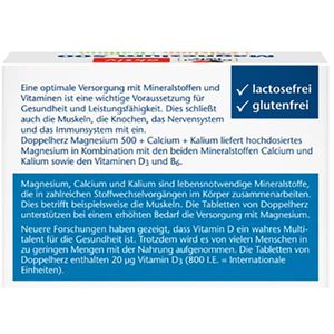 Produktbild für Magnesium Doppelherz aktiv, 30 Tabletten