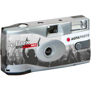 Produktbild für Einwegkamera AgfaPhoto LeBox Black&amp;White, 36 s/w Aufnahmen