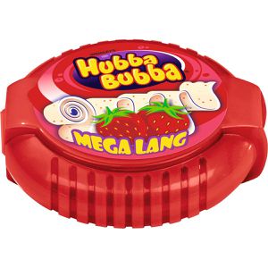 Produktbild für Kaugummis Hubba-Bubba MEGA LANG, Erdbeere