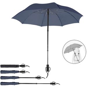Produktbild für Regenschirm Euroschirm teleScope handsfree, marine, sturmfest
