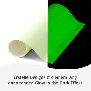 Produktbild für Vinylfolie Cricut 2009582 Glow in the Dark