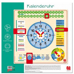 Produktbild für Lernspielzeug Goula 51309, Kalenderuhr Großformat