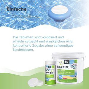 Produktbild für Chlor Höfer-Chemie BAYZID organisch, langsamlösliche Tabletten