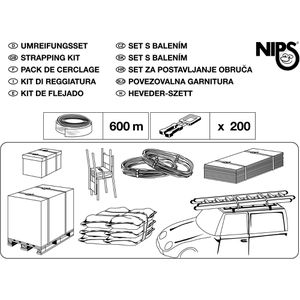 Produktbild für Umreifungsband Nips Kunststoffband, 12mm