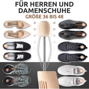 Produktbild für Schuhspanner JK-Trade aus Lotusholz, 2 Paar