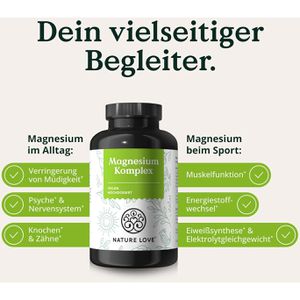 Produktbild für Magnesium Nature-Love Komplex, 90 Kapseln