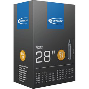 Fahrradschlauch Schwalbe DV17, 28 Zoll