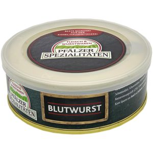 Wurstkonserve Pfälzer-Spezialitäten Blutwurst