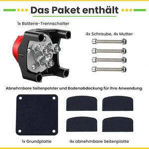 Produktbild für Batterietrennschalter Offgridtec 200 A, 12 - 48 V