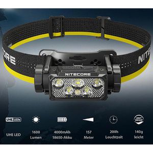 Produktbild für Stirnlampe Nitecore HC60 UHE, wiederaufladbar