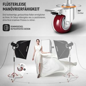 Produktbild für Stativ Neewer SC305AW, Höhe bis 305 cm