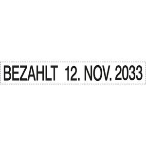 Produktbild für Datumstempel Colop Classic 2000/WD, schwarz, selbstfärbend