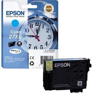 Tinte Epson 27XL C13T2712 Wecker, cyan