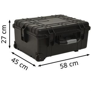 Produktbild für Transportkoffer vidaXL 51797, abschließbar, aus Kunststoff