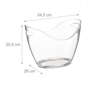 Produktbild für Champagnerkühler Relaxdays 10028654