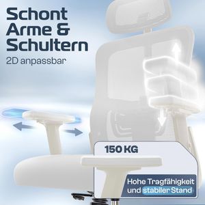 Produktbild für Bürostuhl CLOUVOU BrightSeat