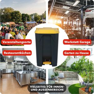 Produktbild für Mülltonne Floordirekt Olaf, 100 Liter