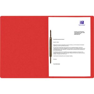 Produktbild für Schnellhefter Oxford TOP FILE+ 400116211, A4, rot