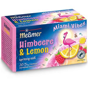 Tee Meßmer Miami Vibes Himbeere & Lemon